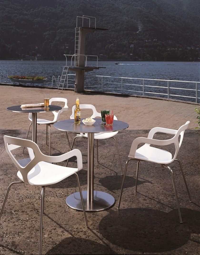 Desalto Штабелируемый стул из технополимера с подлокотниками sun-id-1499370 - Вид №3