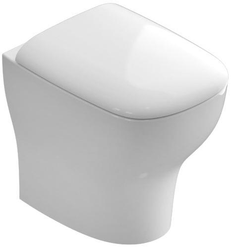 Ge001.bi Приставной унитаз напольный Белый Ceramica Globo Genesis Италия - Вид №1