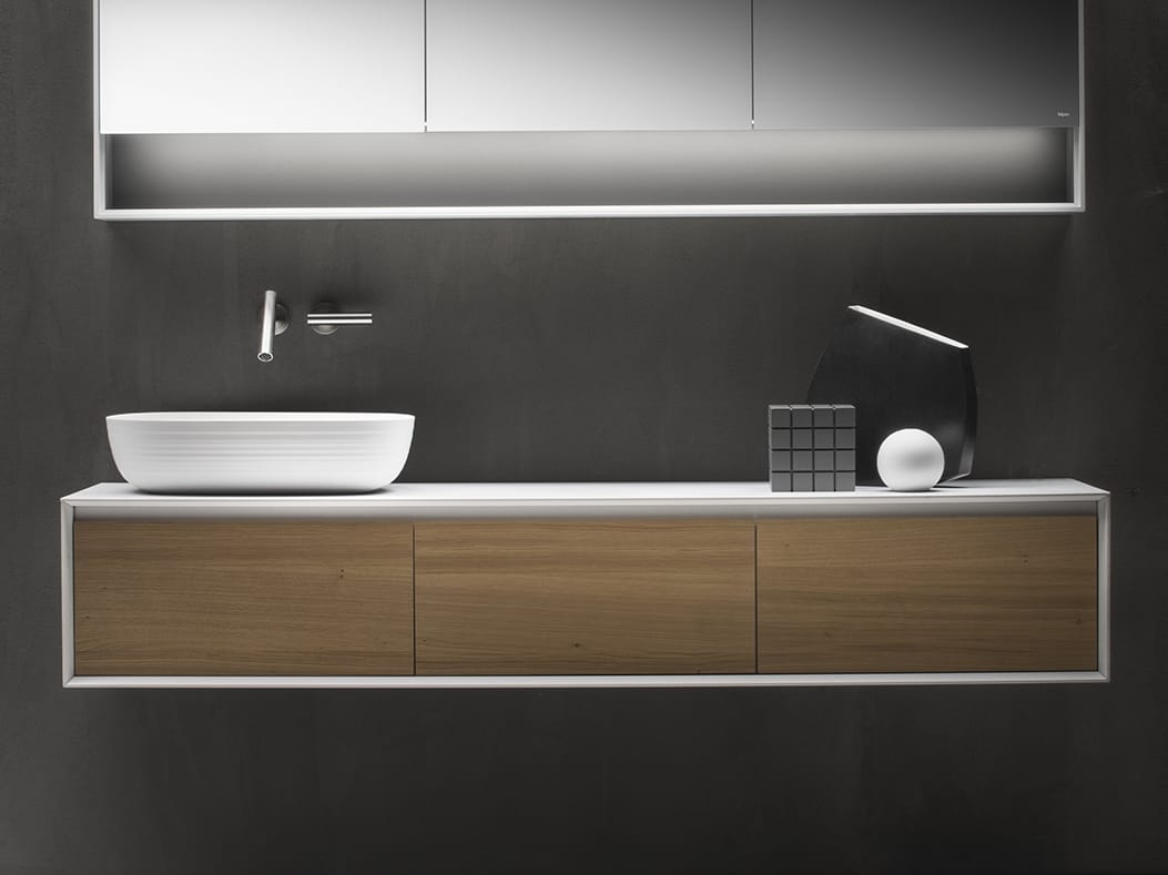 Подвесной шкаф для умывальника с выдвижными ящиками Falper Shape EVO ARCH-00048372