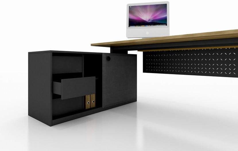 Tuna Ofis Рабочий стол со встроенной полкой Beework sun-id-1431254 - Вид №2