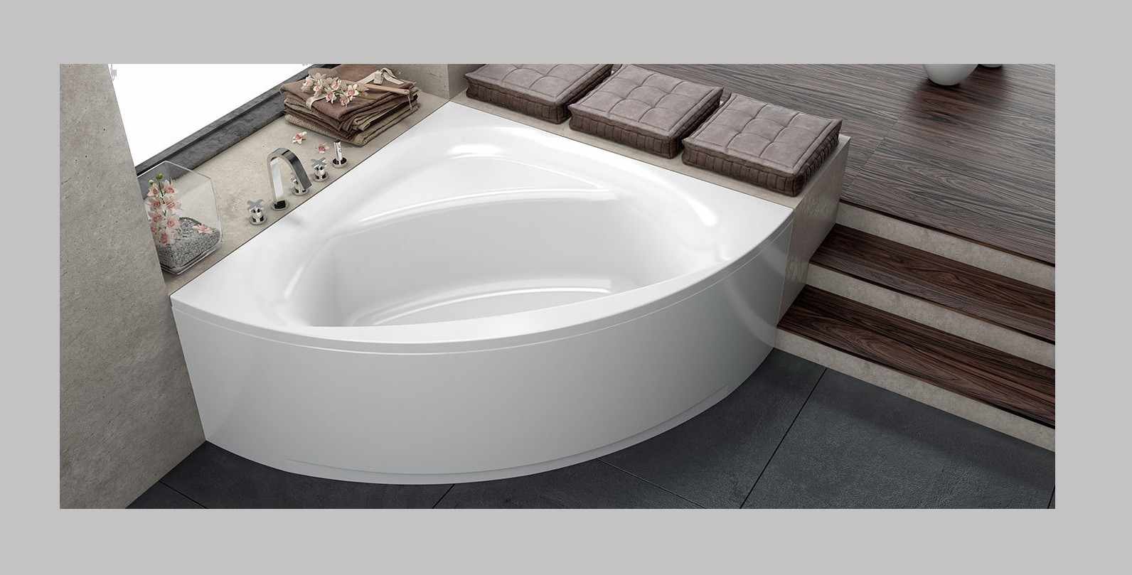 Акриловая ванна Kolpa-San Orfeo 00898  SUPERIOR Словения - Вид №1
