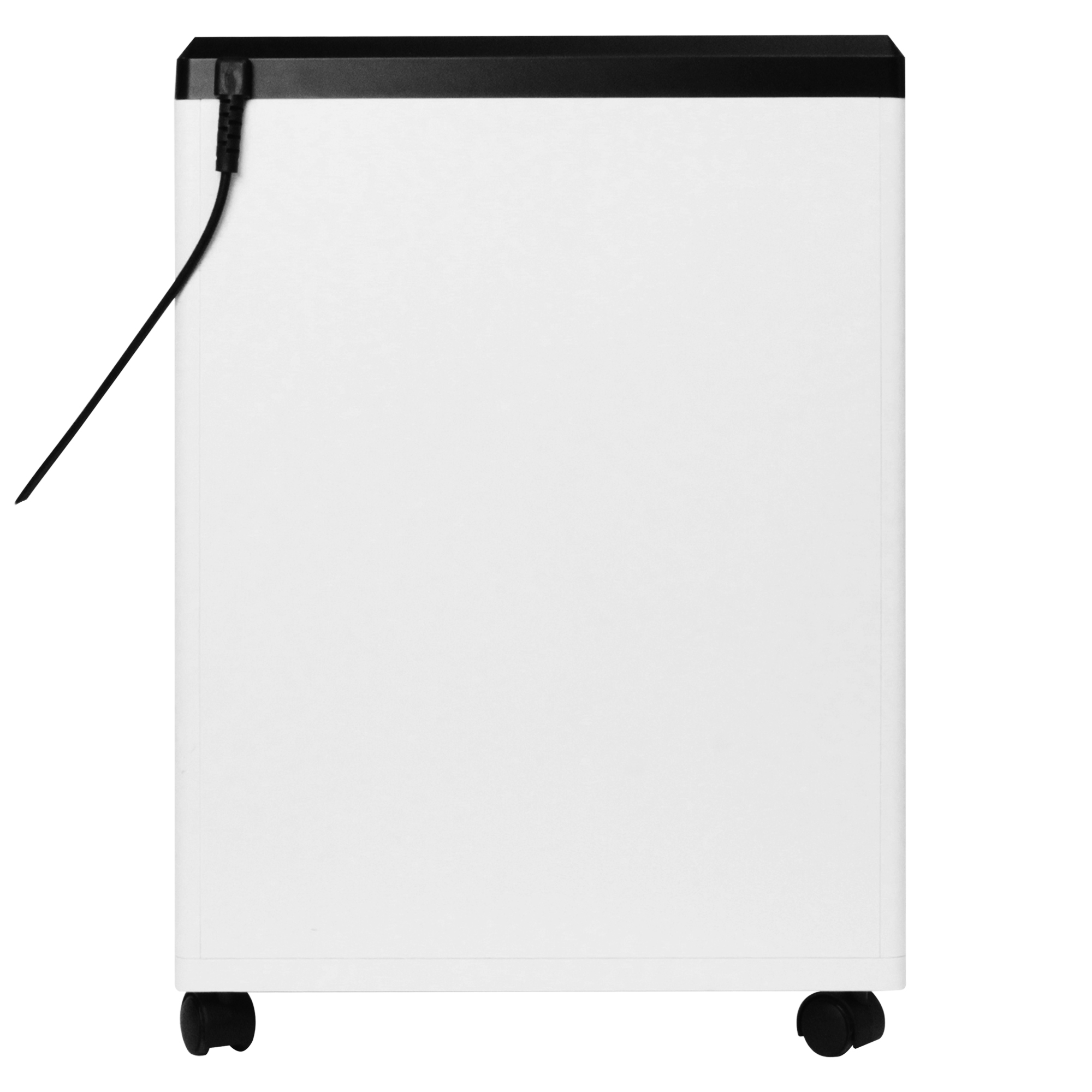 УМ26-4 Уничтожитель документов , din p-4 (4 ур-нь секр.), фрагмент 3,9х35мм, 14-17 лист (70г/м2), cd/пл.карты/скрепки/скобы, 26 литров Гелеос Santreyd  - Вид №1