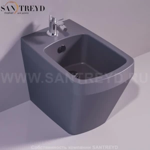 BB04ANTRACITEMATT Биде напольное Baden Baden Simas
