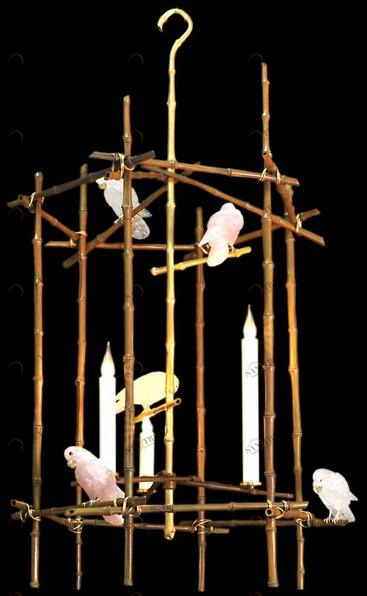 Tisserant Люстра из бронзы Cristallo di rocca sun-id-1356224