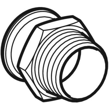 21716 Переходник Geberit Mapress из углеродистой стали, с наружной резьбой Geberit  - Вид №1