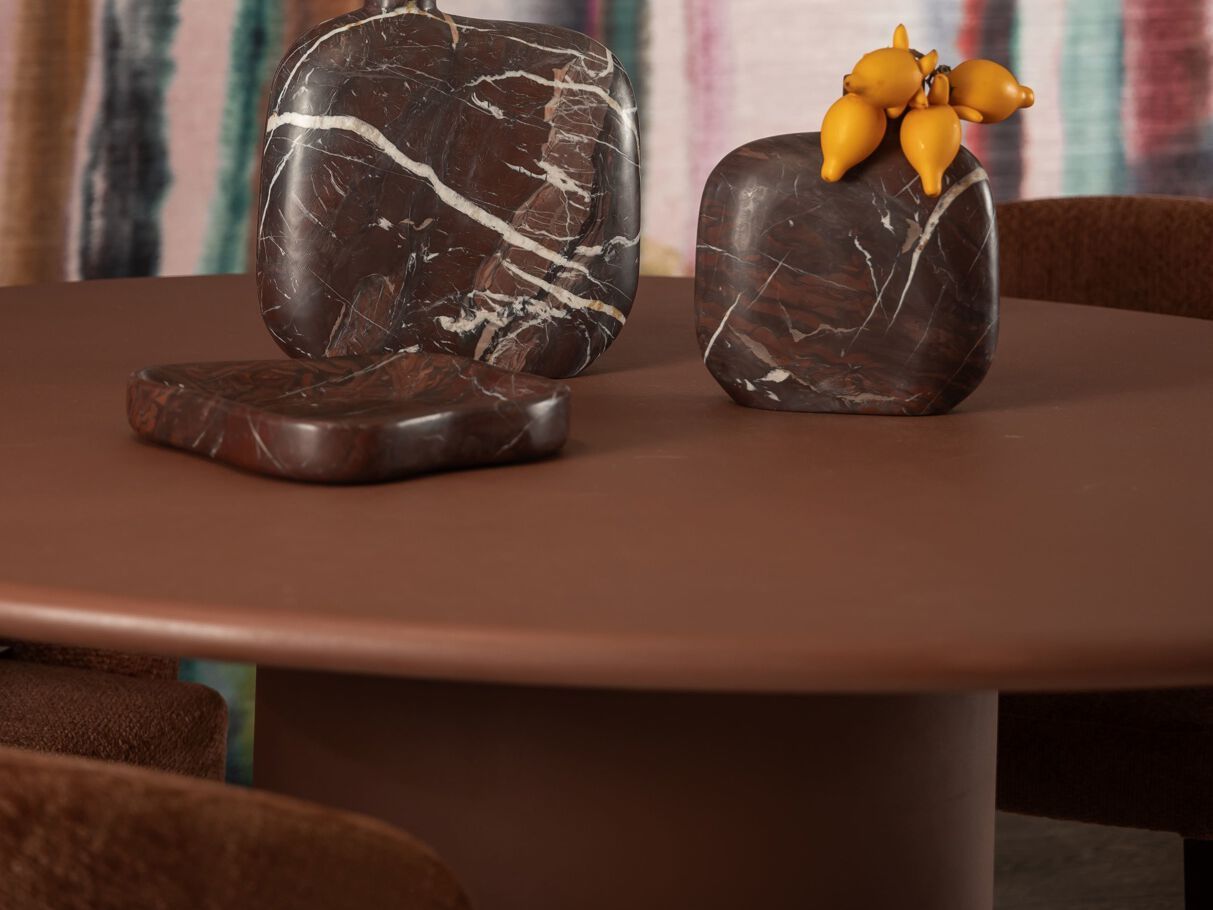 Круглый обеденный стол из МДФ DÔME DECO Nova ' 25 ARCH-00027746 - Вид №3