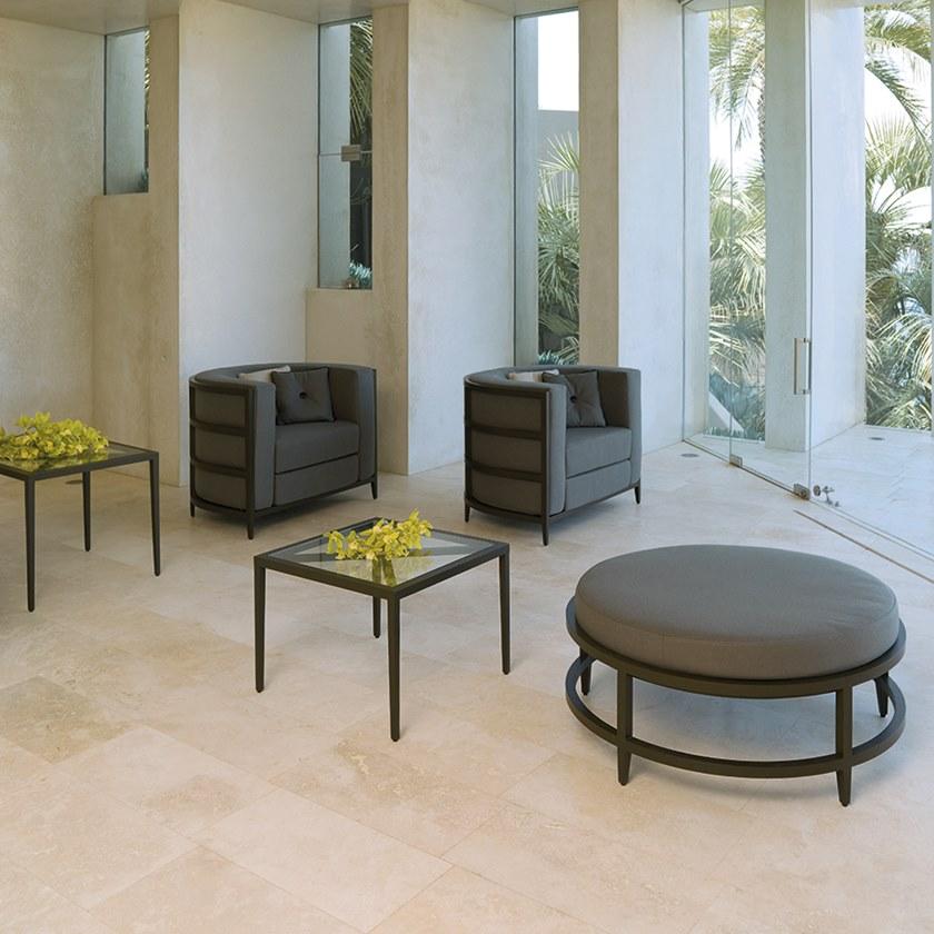 JANUS et Cie Подставка для ног из алюминия с порошковым покрытием Azimuth sun-id-1460111 - Вид №2