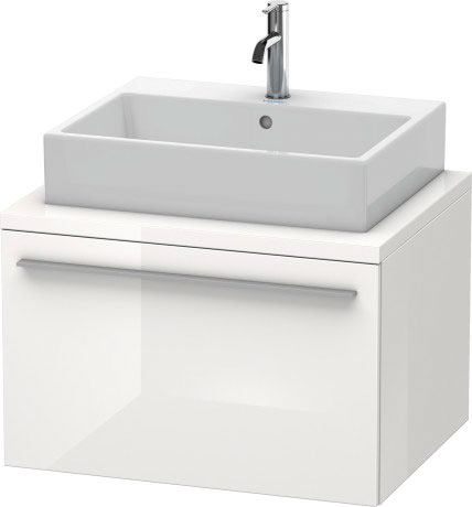 XL541100909 Тумбочка для консоли X-Large #XL5411 700 x 548 мм Светло-голубой матовый декор Duravit - Вид №2