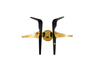 Металлический светодиодный настенный светильник