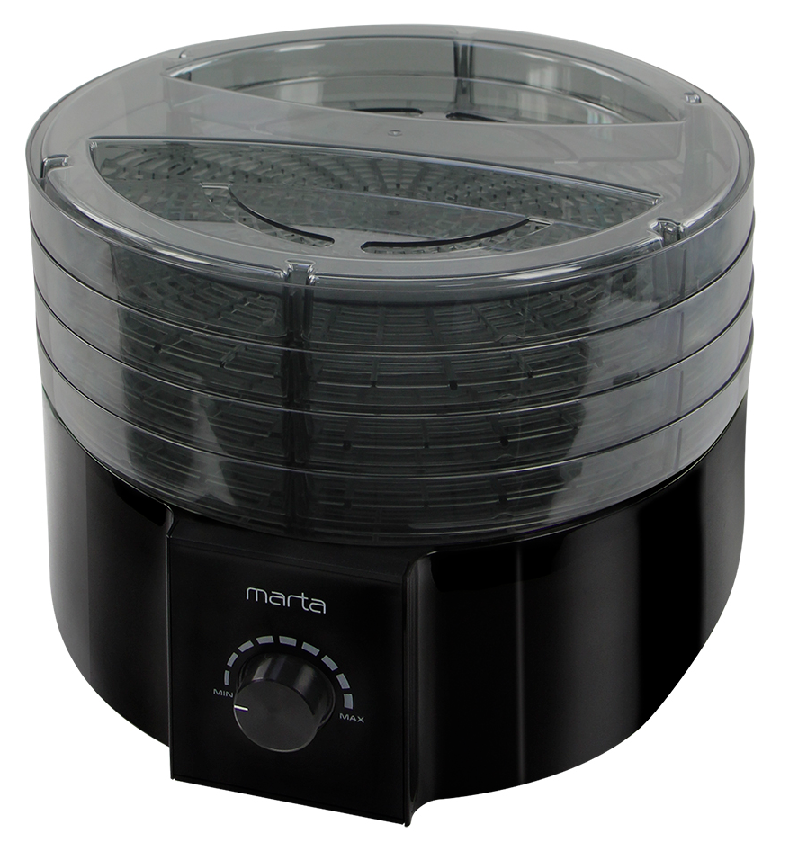 9213210 Сушилка для овощей и фруктов MARTA MT-FD1889A черный STDN-0093418 - Вид №5