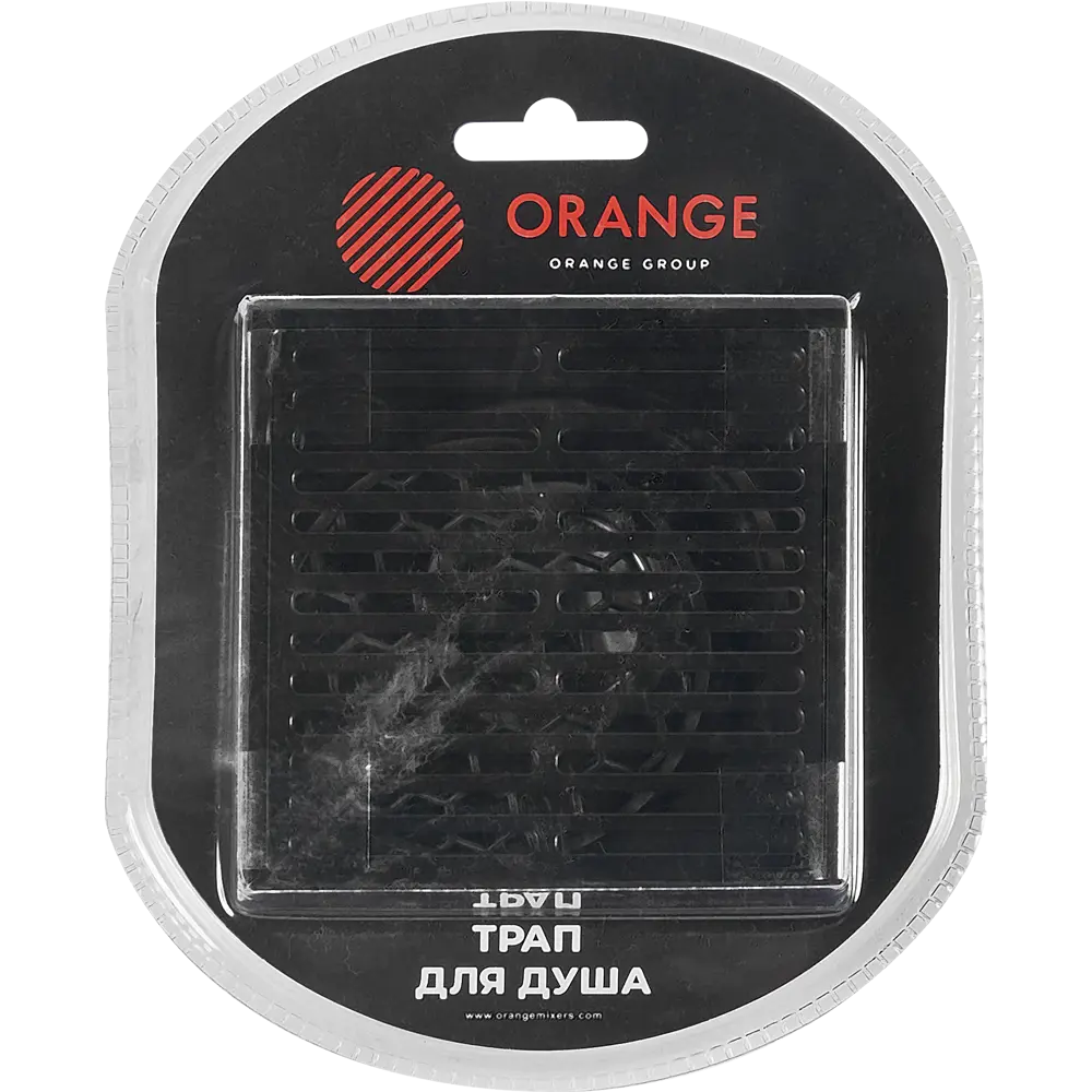 Трап для душа Orange OT01-007b сухой затвор 100х100 мм черный 88409177 STLM-2008407  - Вид №5