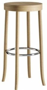 horgenglarus Высокий табурет из массива дерева с подставкой для ног Select 11-370