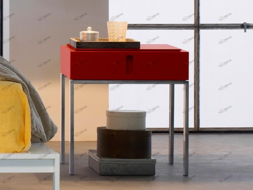 Capo d’Opera Лаковая прикроватная тумба с ящиками Enterprise sun-id-1467329