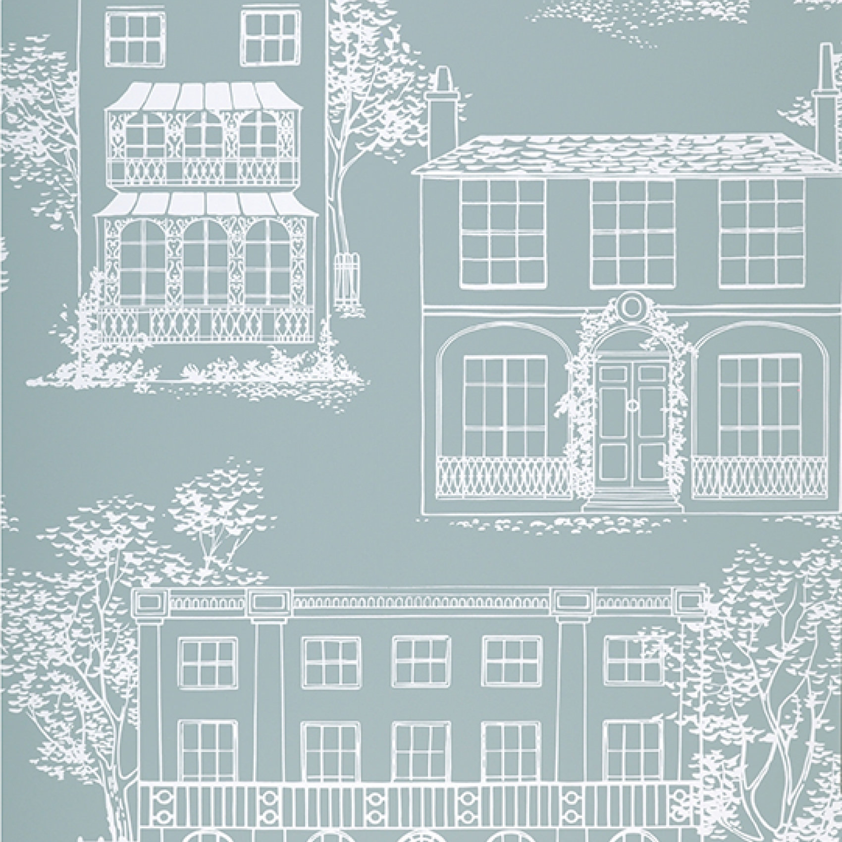 Traditional bathrooms Motivtapete Hampstead Hampstead - Little Greene  - Вид №1