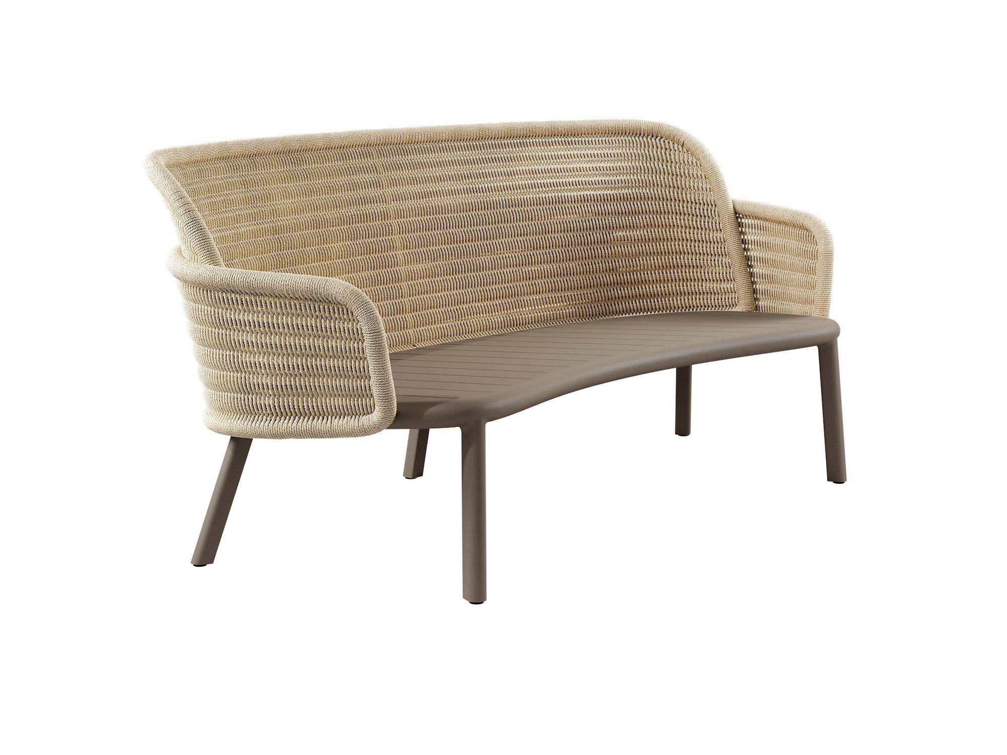 Диван из тикового дерева TRIBÙ Suro ARCH-00021057 - Вид №5
