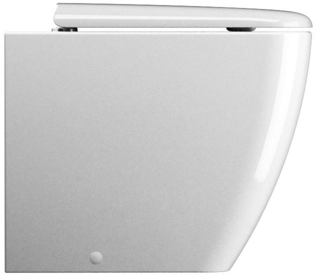 901411 Приставной унитаз напольный Белый GSI ceramica Sand Италия - Вид №1