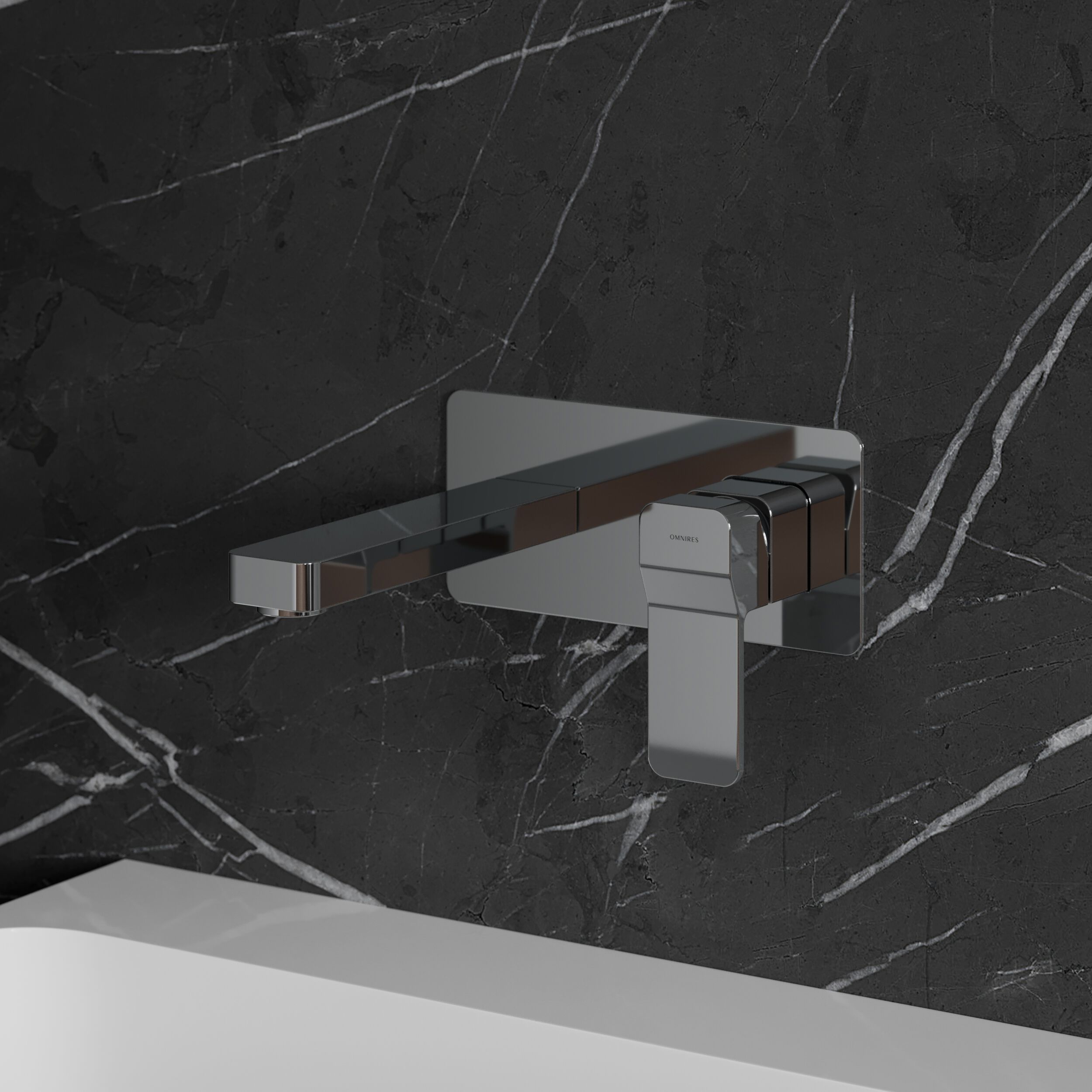 Настенный смеситель для раковины OMNIRES Slide ARCH-00092566 - Вид №2
