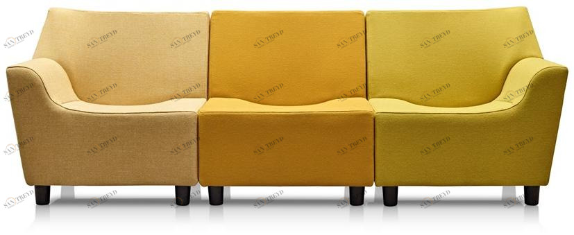 Herman Miller Секционный модульный диван из ткани Swoop sun-id-1368346