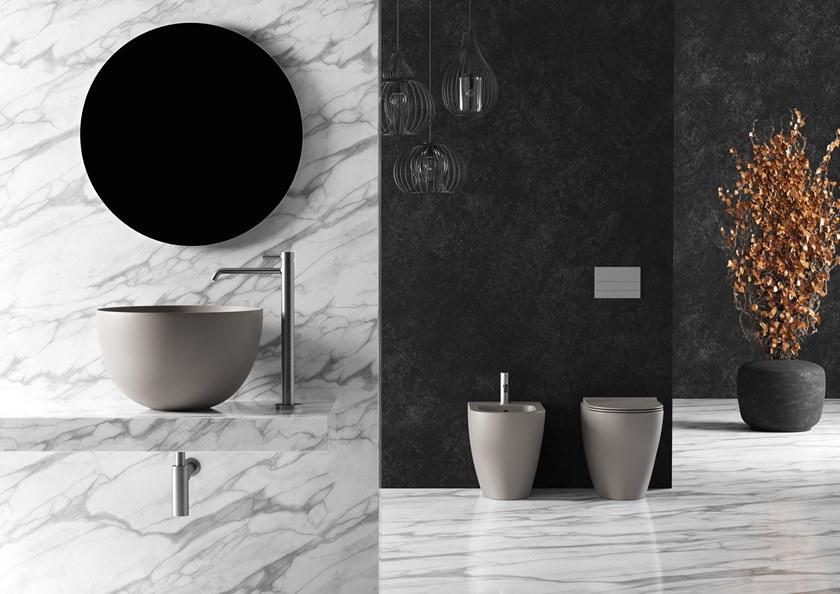 32200101 Приставной унитаз напольный Белый Alice Ceramica UNICA Италия - Вид №5