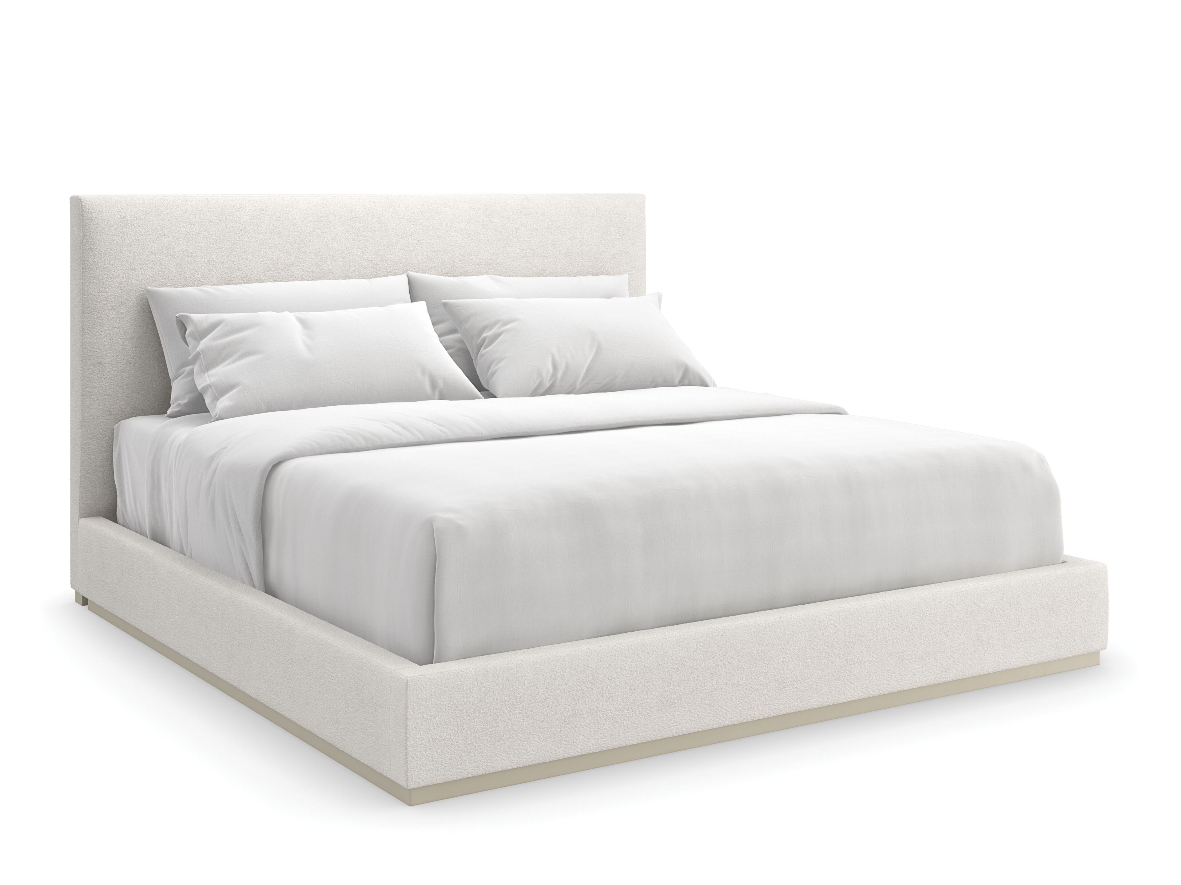 Двуспальная кровать с мягкой тканью Caracole BOUTIQUE ARCH-00102224 - Вид №3