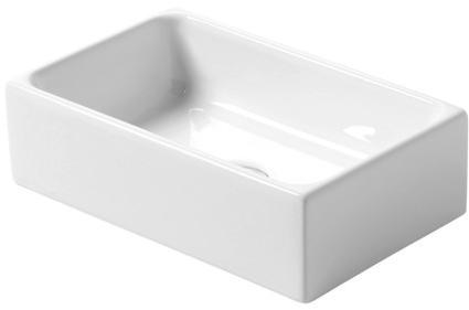 LALA041250Q0 Накладная раковина на столешницу  прямоугольная Azzurra Ceramica 