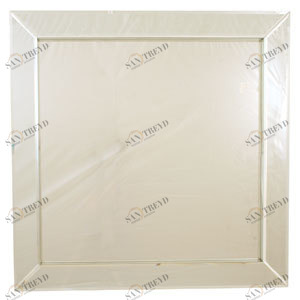 Зеркало квадратное в стеклянной раме Milano PUSHA ДИЗАЙНЕРСКИЕ 062616 Зеркальный 