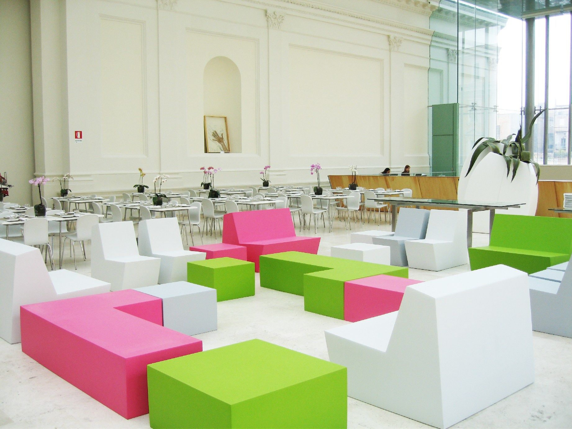 Модульная скамья из пены QM без спинки Quinze & Milan ARCH-00023002 - Вид №1