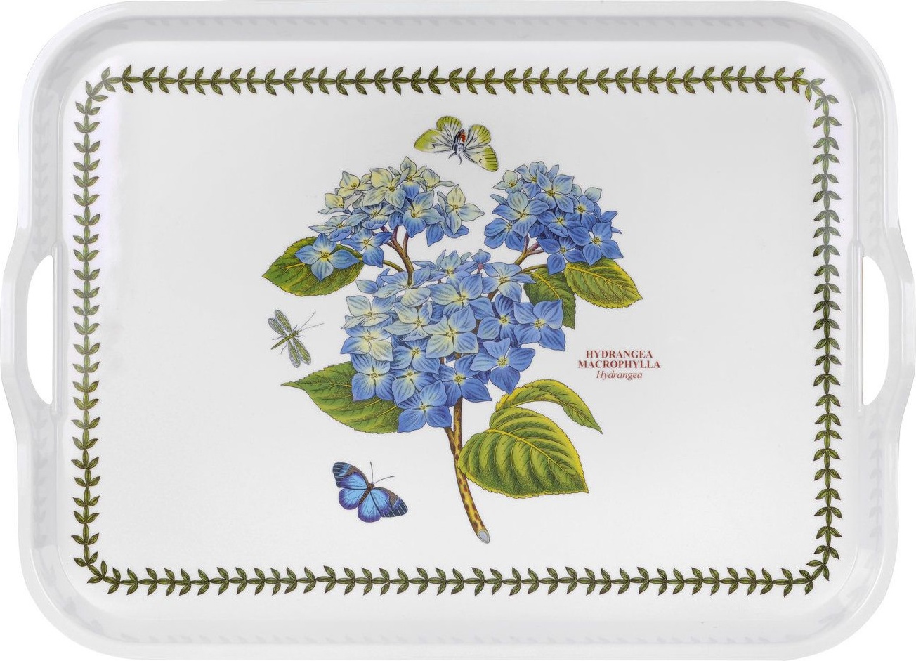 10655461 Pimpernel Поднос с ручками Pimpernel Ботанический сад. Гортензия 52х32см Пластик 