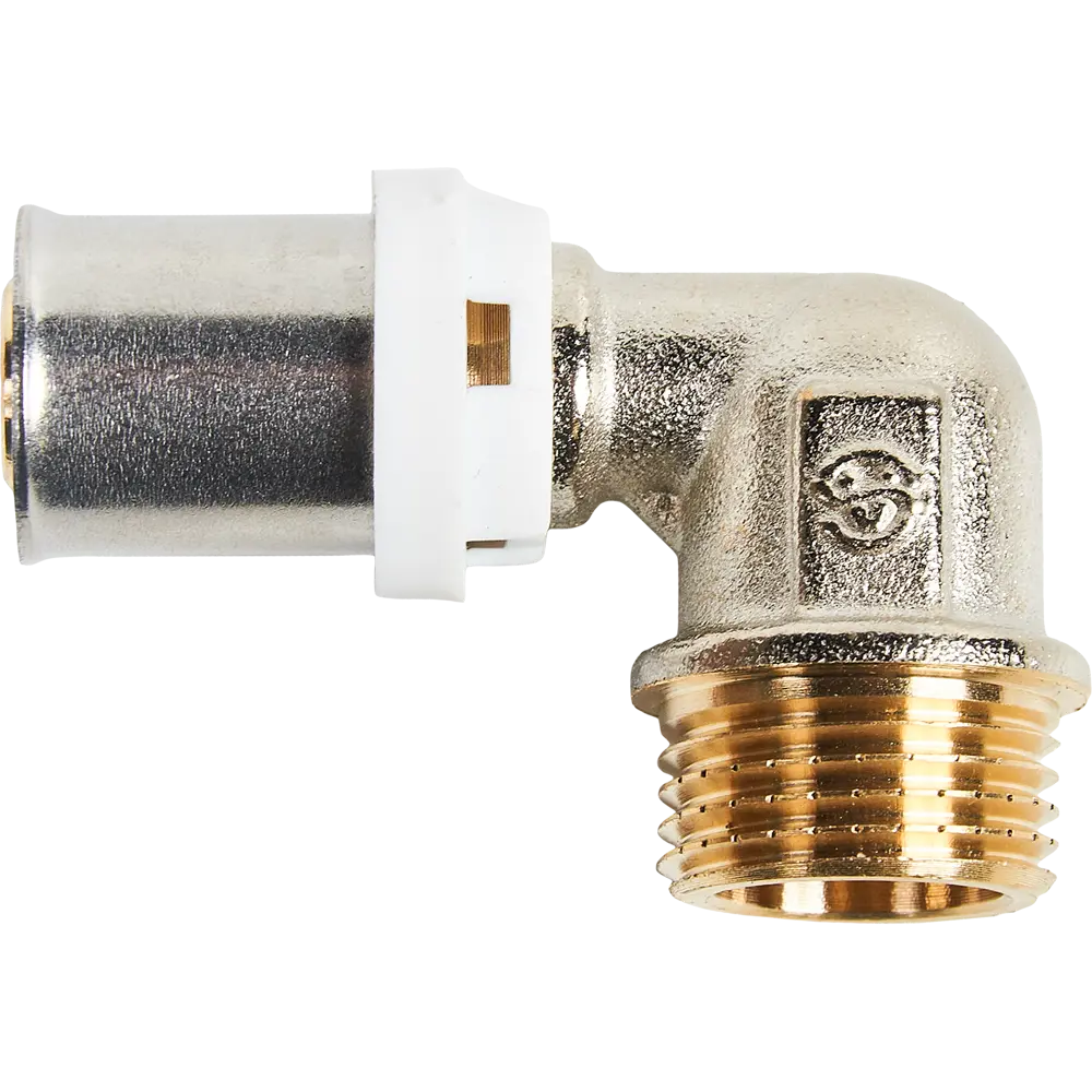 Угол комбинированный 90° Aquasfera 1/2"x16 мм НР никелированная латунь 027-8825 STLM-2086012 - Вид №1