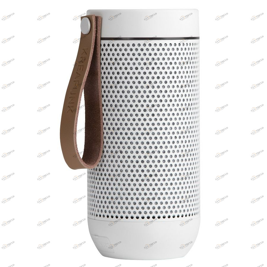 Колонка беспроводная с ремешком aFUNK, белая KREAFUNK KFCD13