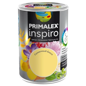 Краска для стен Primalex Inspiro матовая цвет солнечный блеск 1 л