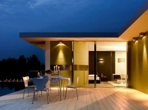 OIKOS VENEZIA Входная дверь из керамогранита для улицы Synua wall system