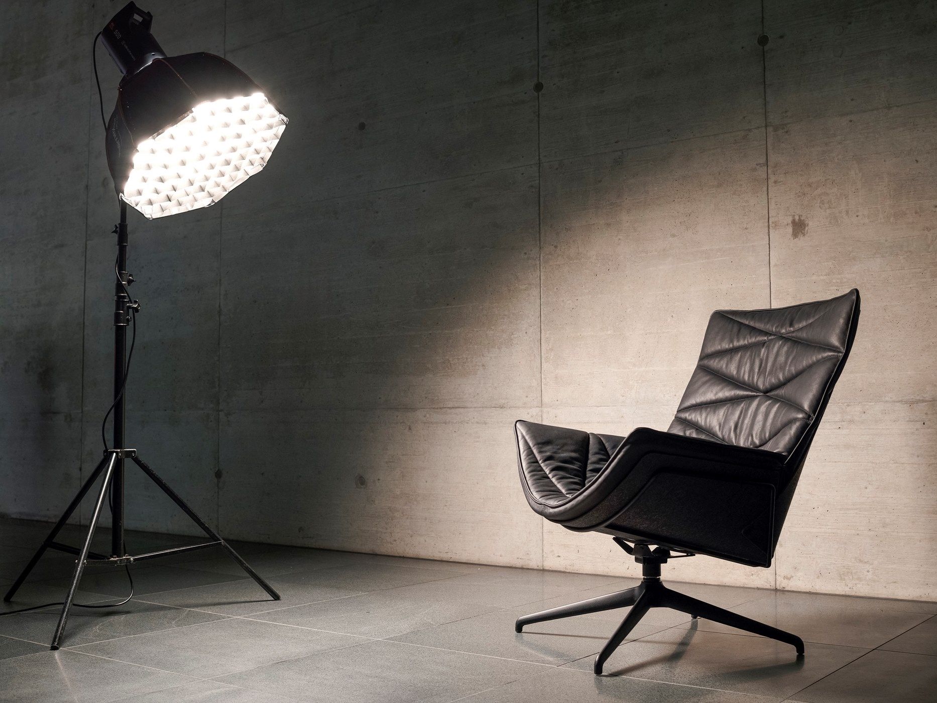 Спицевое вращающееся кресло с подлокотниками KFF Nest Pure ARCH-00101561 - Вид №11