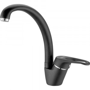 Смеситель кухонный  Franke Vega Поворотный излив Fragranite Графит