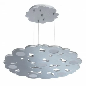 Подвесной светодиодный светильник De Markt Платлинг 7 661012207 DE MARKT ДИЗАЙНЕРСКИЕ, ПЛАТЛИНГ 7 200576 Серебро