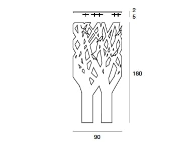Настенная вешалка из массива дерева Pacini & Cappellini L'ALBERO ARCH-00144199 - Вид №4