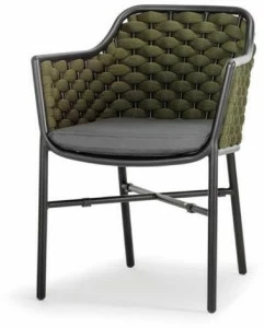 MOBIKA GARDEN Садовое кресло из веревки с подлокотниками Split