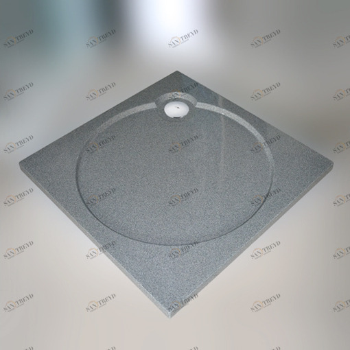 Душевой поддон 90X90X4 СМ Q-СЕРЫЙ GUTEWETTER Shower trays 90X90X4СМQСЕРЫЙ