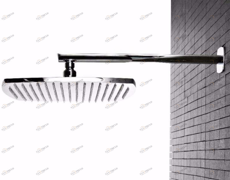 ZAZZERI Настенная лейка для душа из латуни с держателем Tango sun-id-1424250