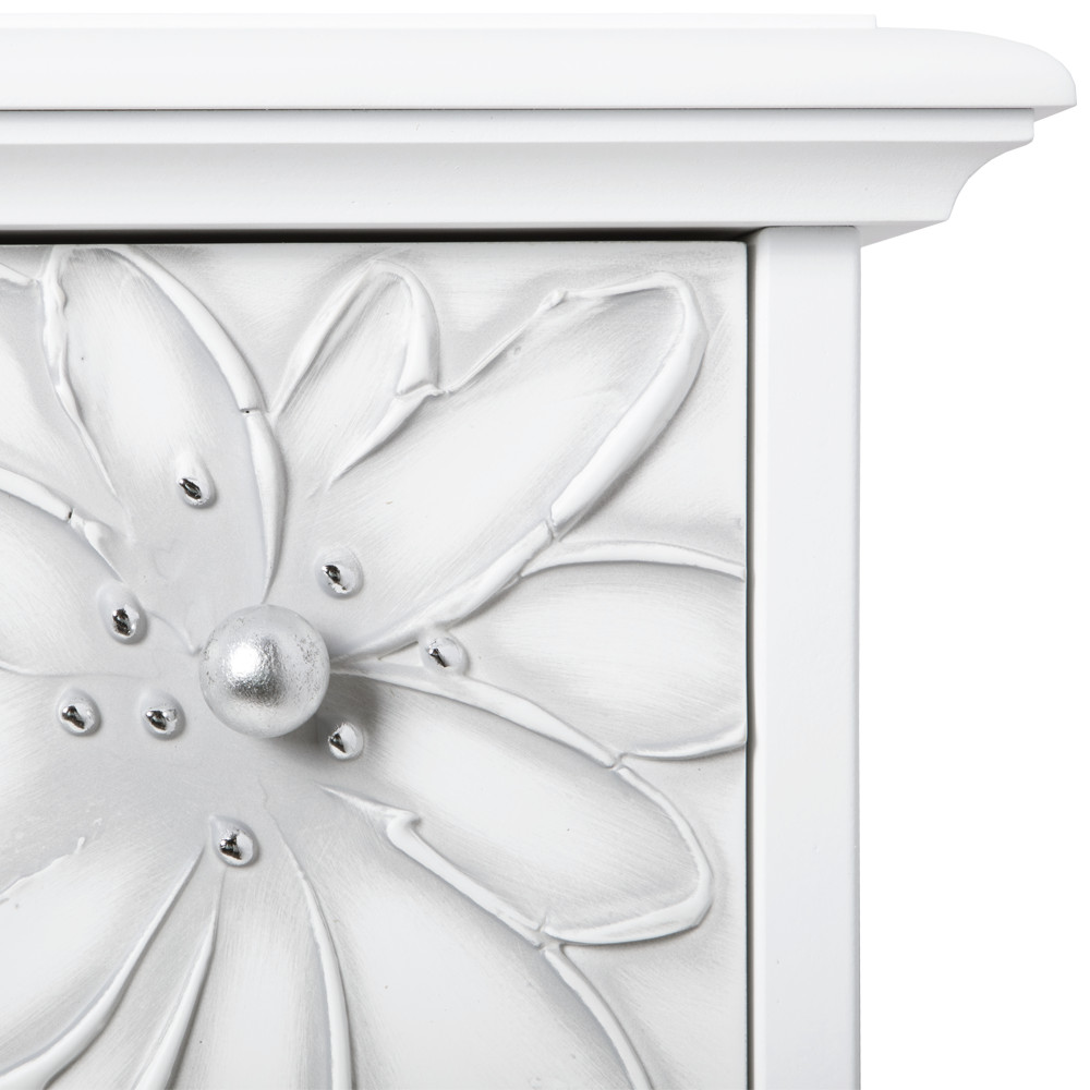 11621 Комод Терра-3 (с 3-мя ящиками) Айс Античное серебро BOGACHO 4627196590489 - Вид №5