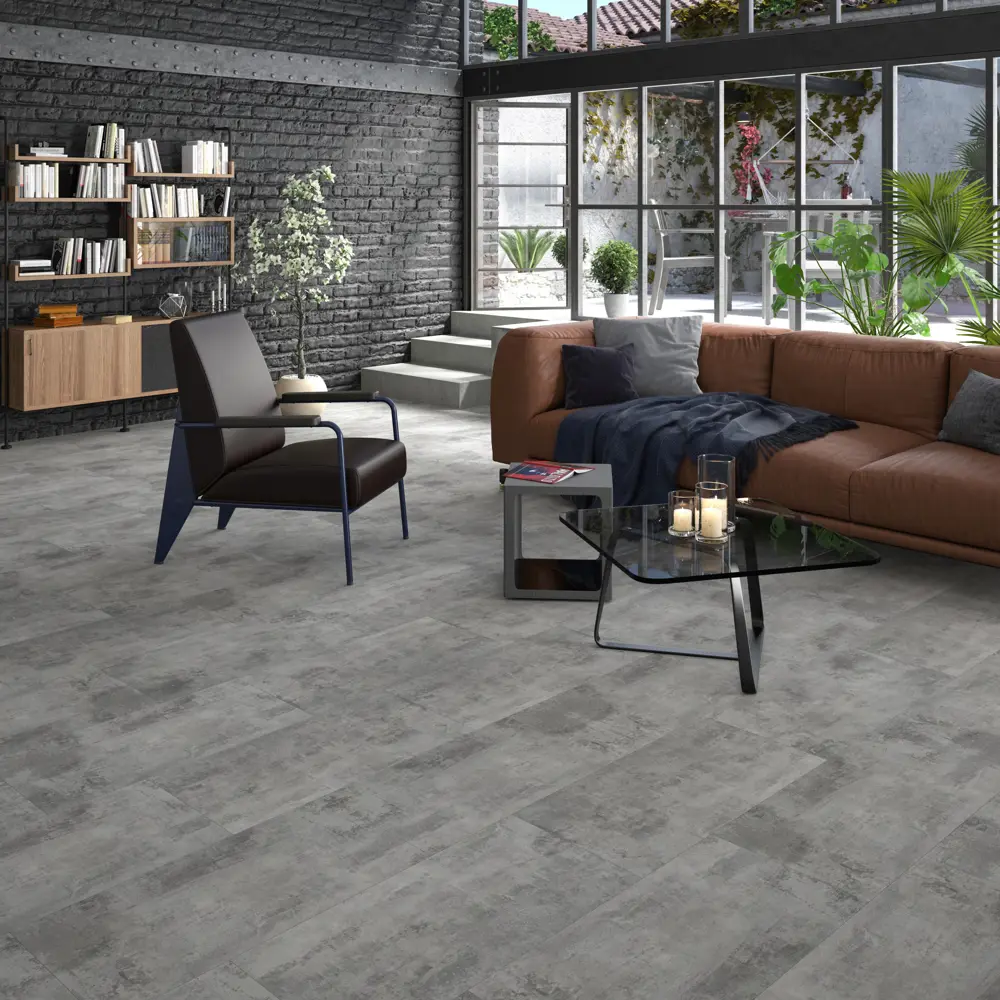 ПВХ плитка Artens «Zinc» 31 класс толщина 4.2 мм 1.49 м² 81971327 STLM-2122573 