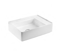 L640T0RPV4.100 Накладная раковина прямоугольная A. e T. Italia Fly Белый глянцевый