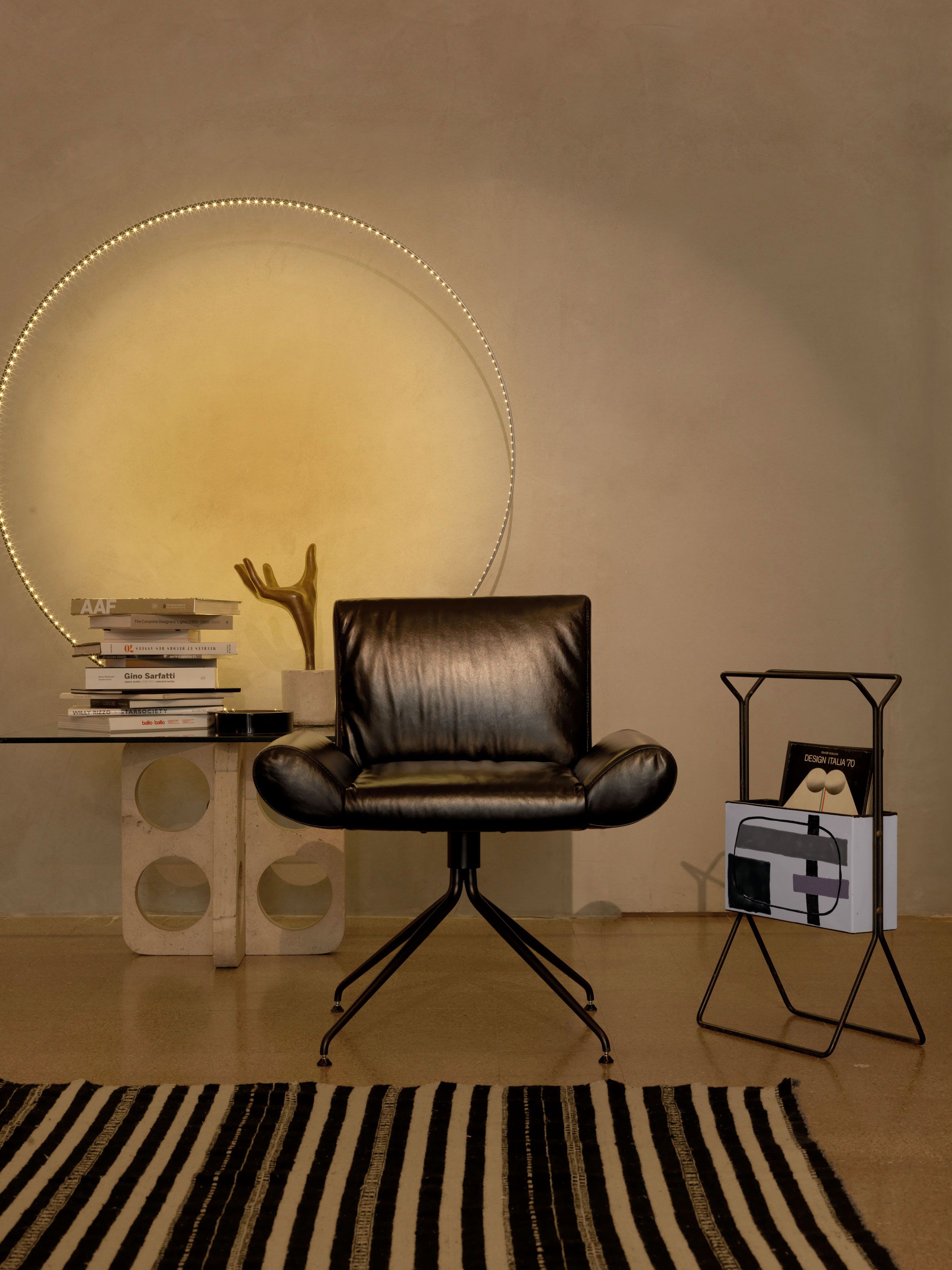 Вращающееся кресло на насесте Quinti Sedute Женева ARCH-00038158 - Вид №3