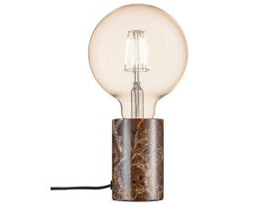 Мраморная настольная лампа