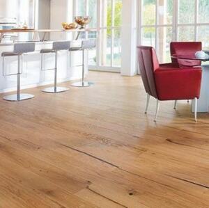 Паркетная доска Haro 4000 Series Top connect Дуб Селект с брашью (Текстурированная) 2200х173 мм.