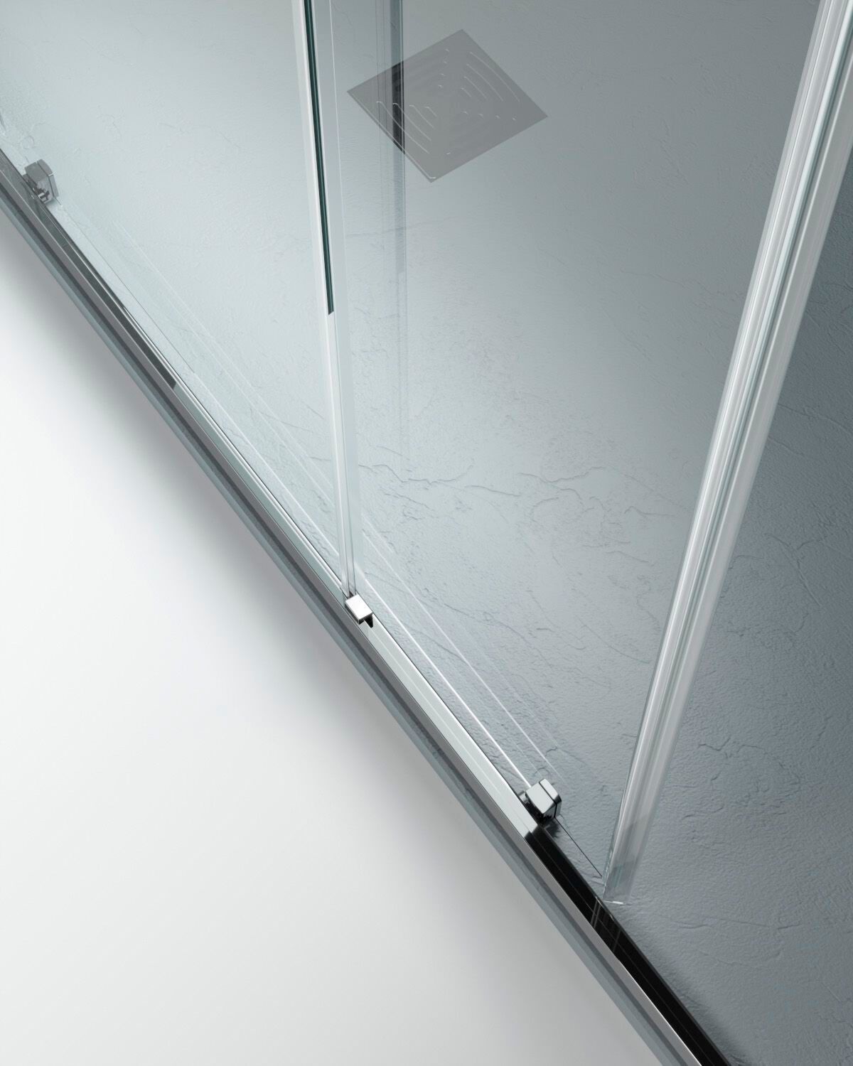 Душевая кабина из алюминия и стекла TAMANACO EASYPSC50 ARCH-00111945 - Вид №2