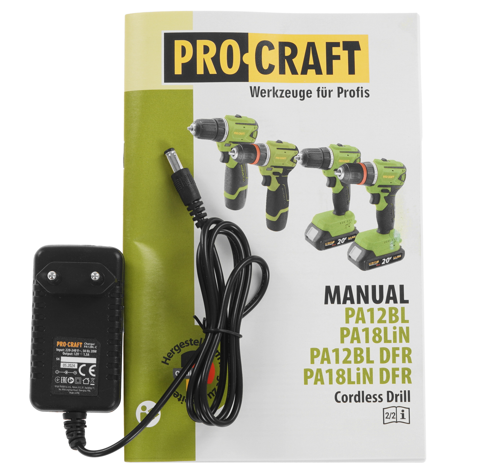 Шуруповерт Procraft PA12BL DFR 9277891 STDN-0012367 - Вид №5