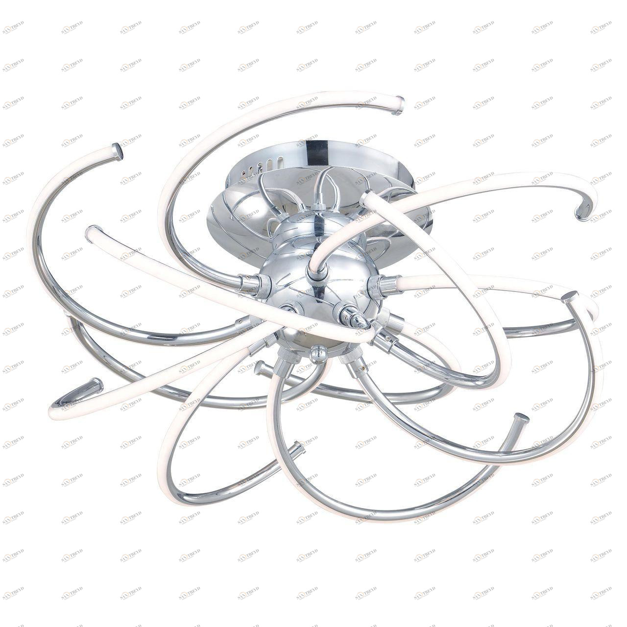 Потолочная светодиодная люстра Citilux Андромеда CL224181 CITILUX ДИЗАЙНЕРСКИЕ, АНДРОМЕДА 183628 Хром 