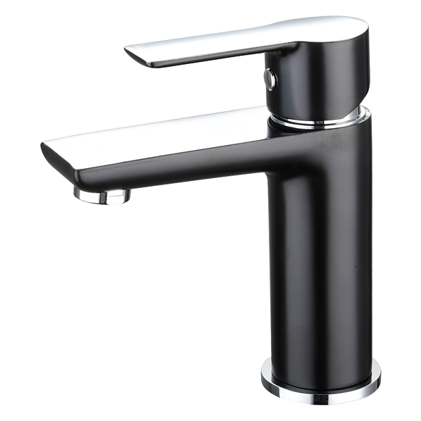 35-04P OLIMP black  Смеситель для умывальника  ARGO kran 3504polimpblack