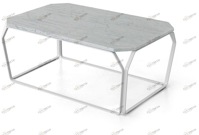 MEMEDESIGN Прямоугольный журнальный столик из каррарского мрамора по контракту Tray sun-id-1386221
